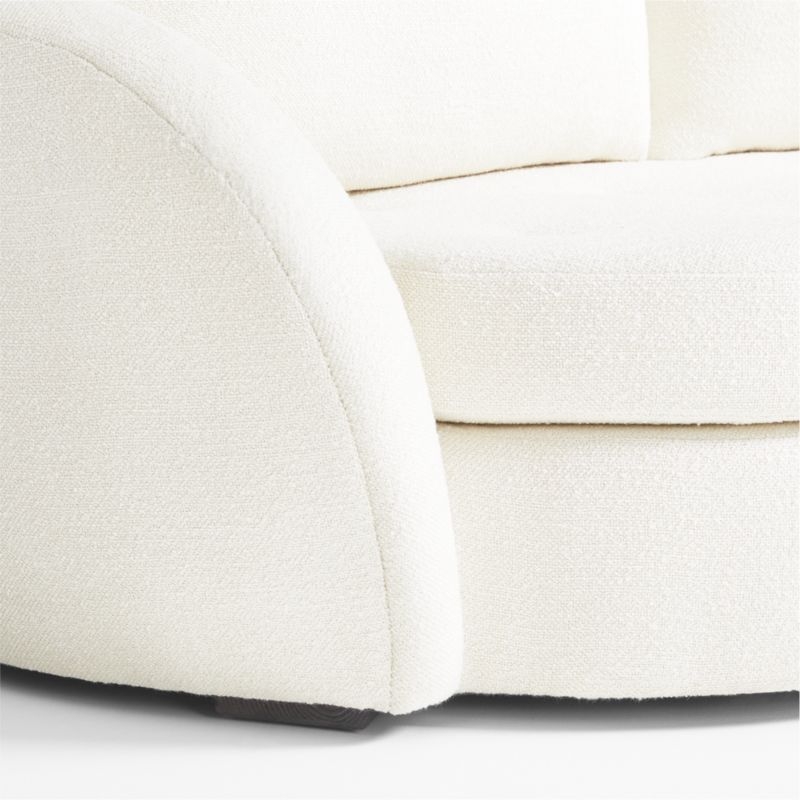 Sinuous Curved Sofa 102" by Athena Calderone - Image 2