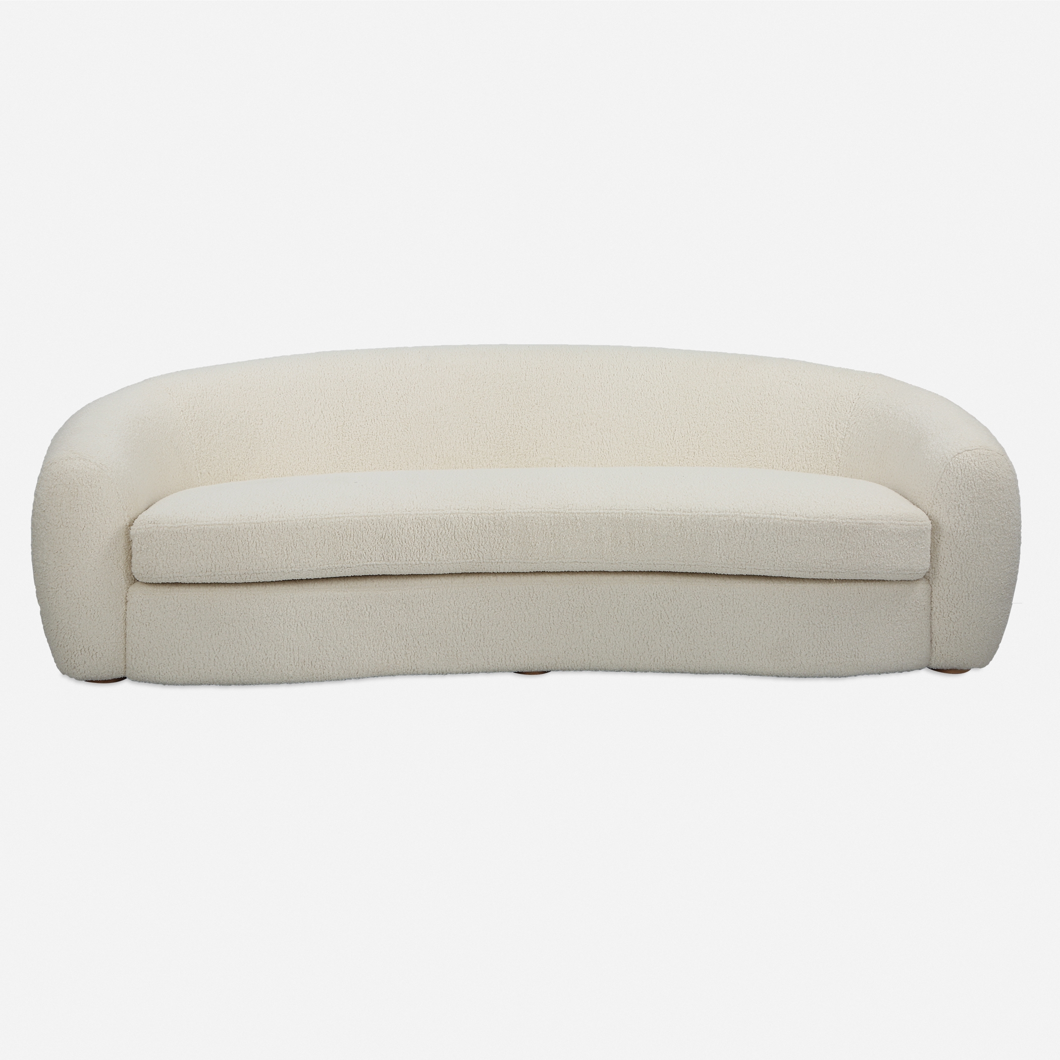 Capra Art Deco White Sofa - Image 0