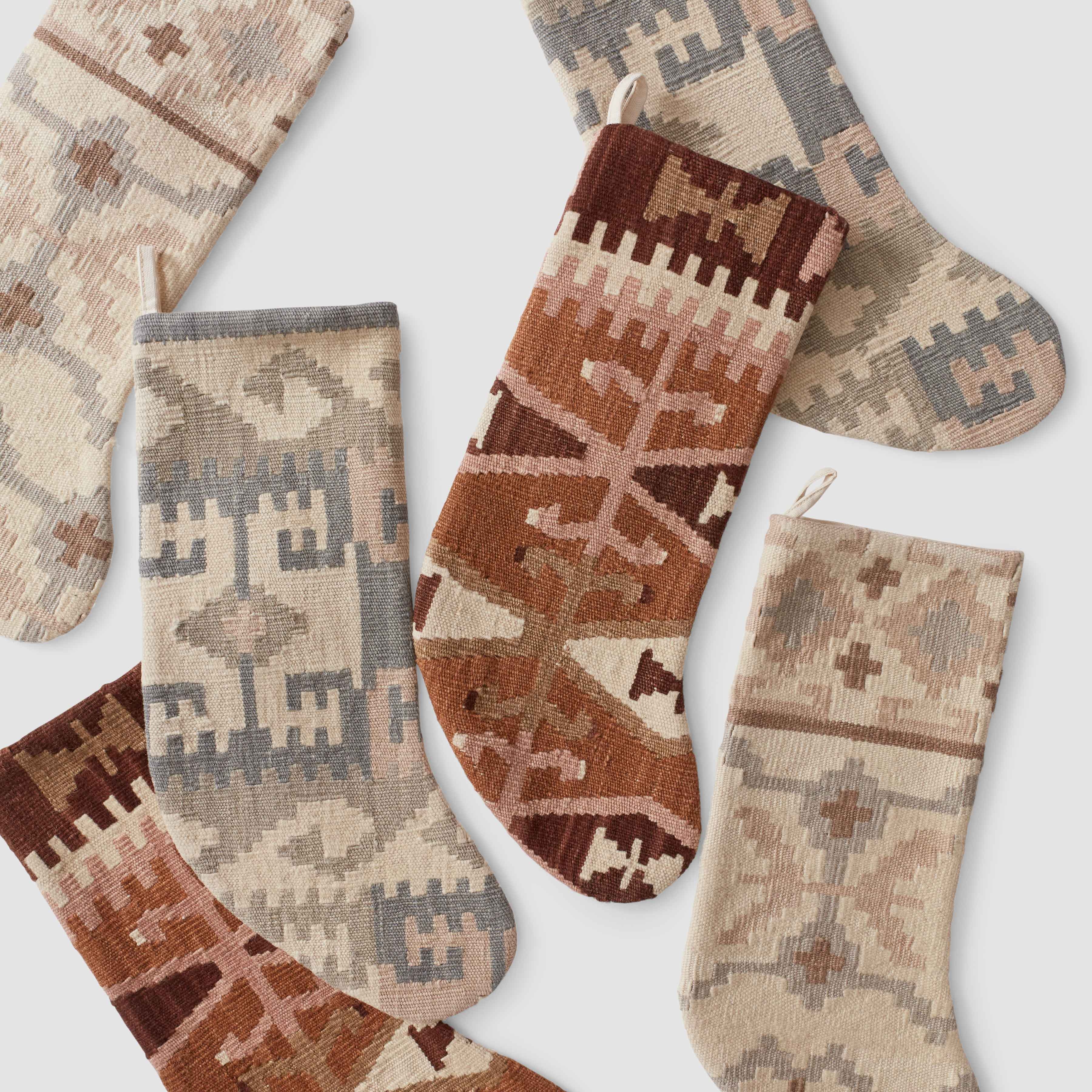 The Citizenry Adana Kilim Stocking | Stone Blue - Image 4