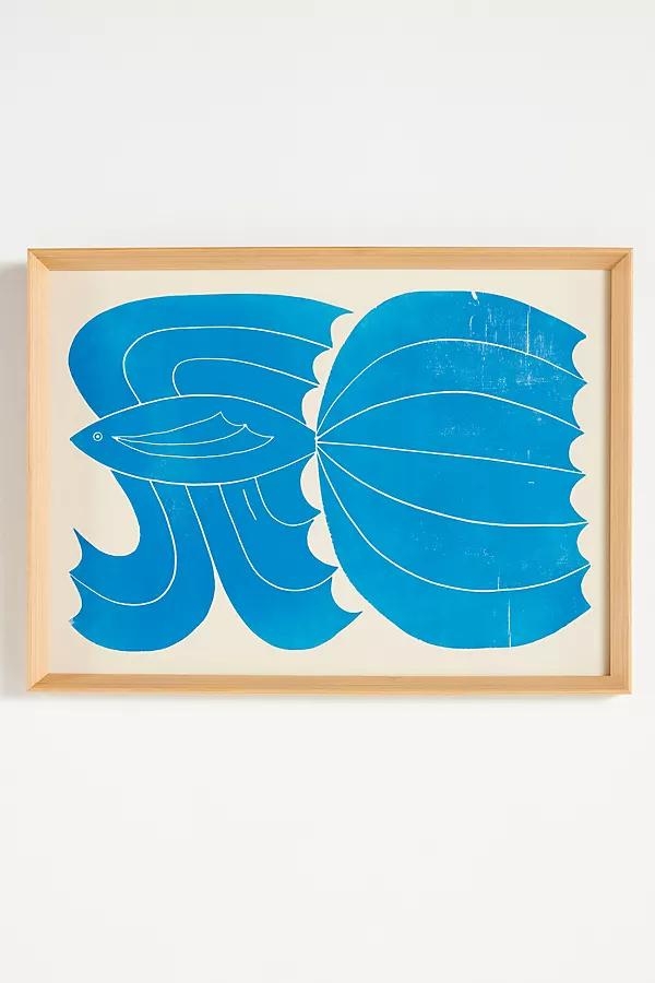 Anthropologie Still Fishy Wall Art