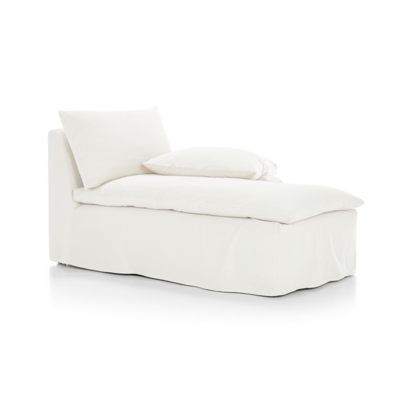 Ever Slipcovered Right-Arm Chaise - Image 2