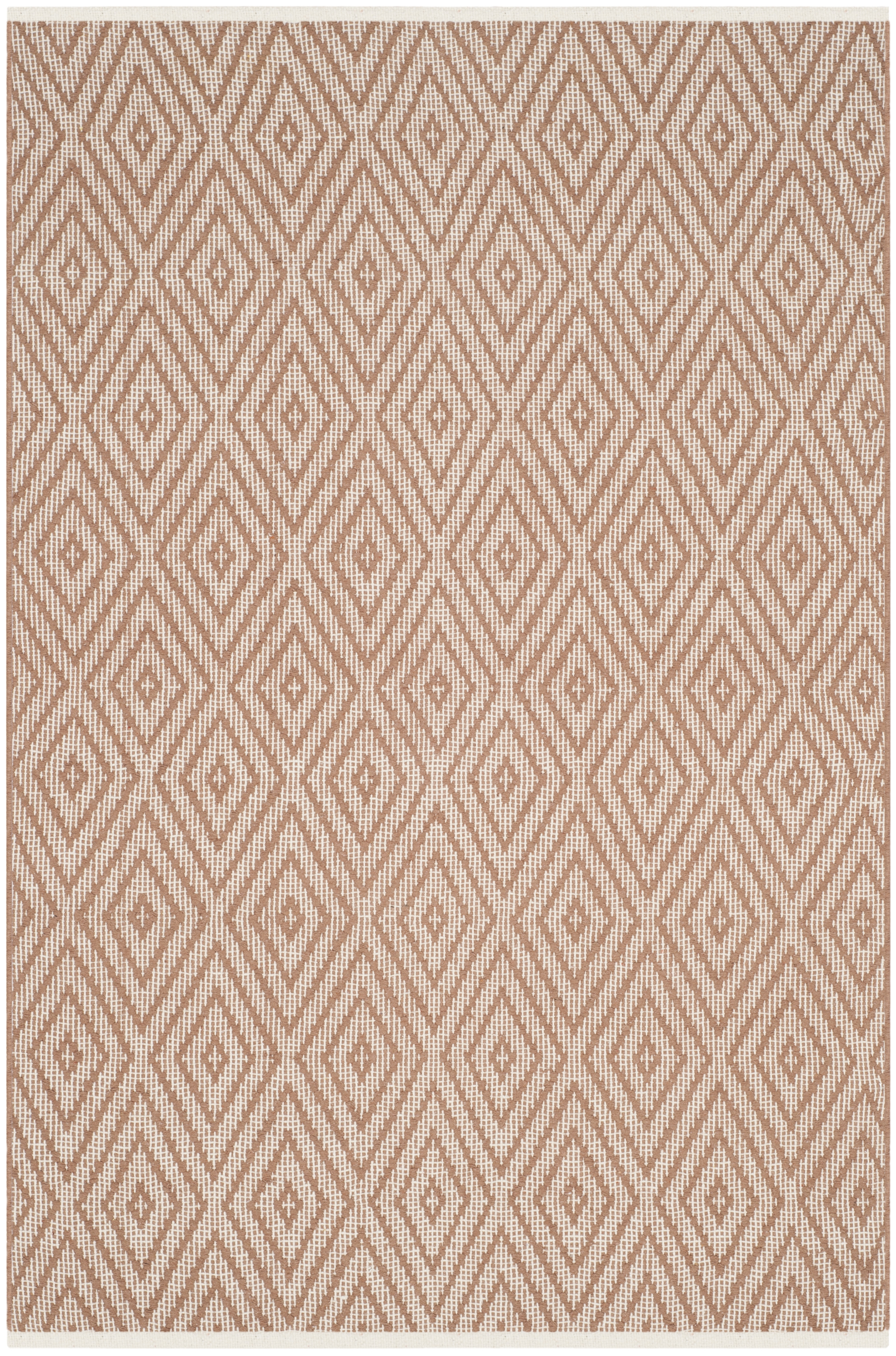 Arlo Home Hand Woven Area Rug, MTK811E, Beige/Ivory,  4' X 6' - Image 0