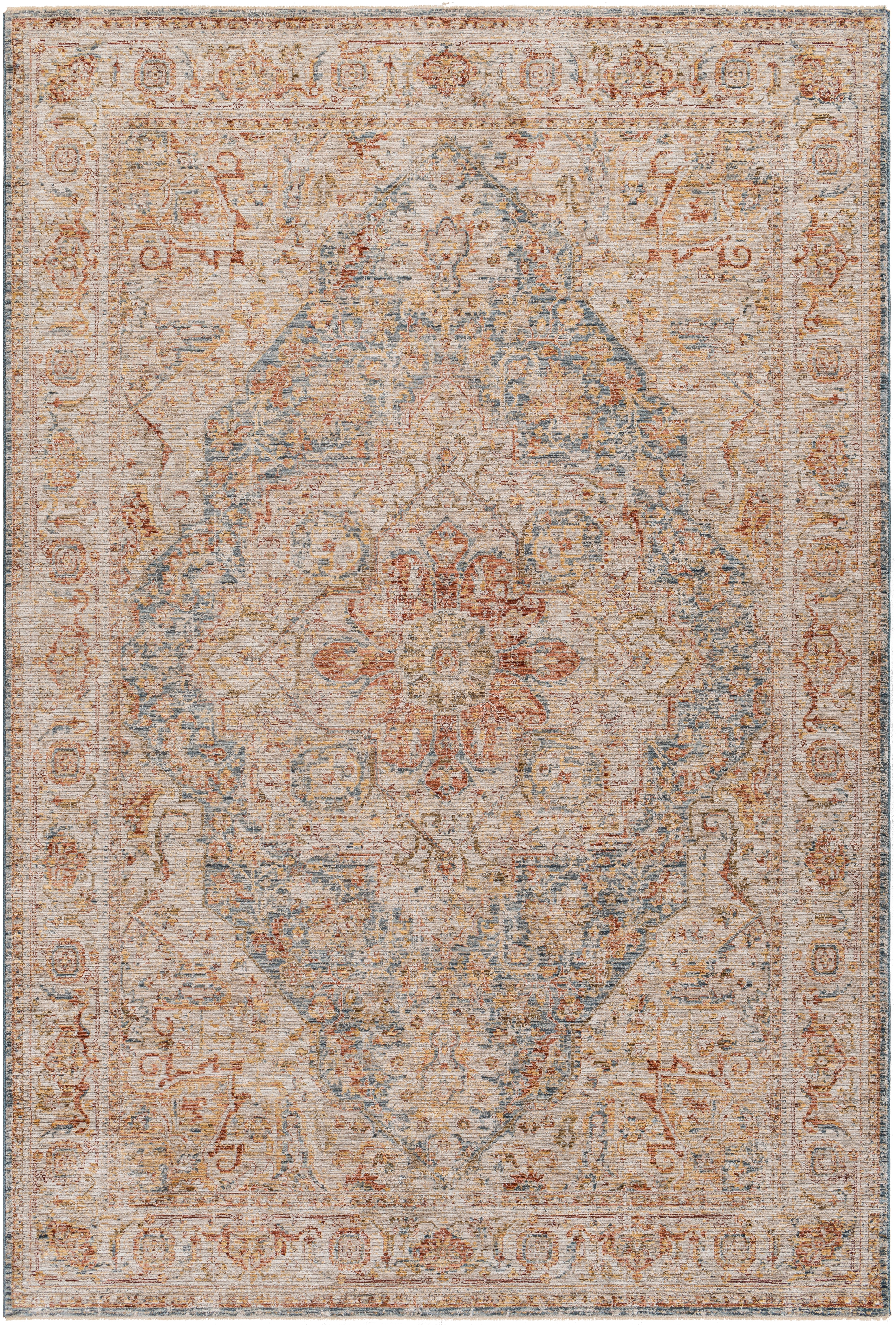 Naila Brown Indoor 5'3" x 5'3" Machine Woven Rug - Image 0