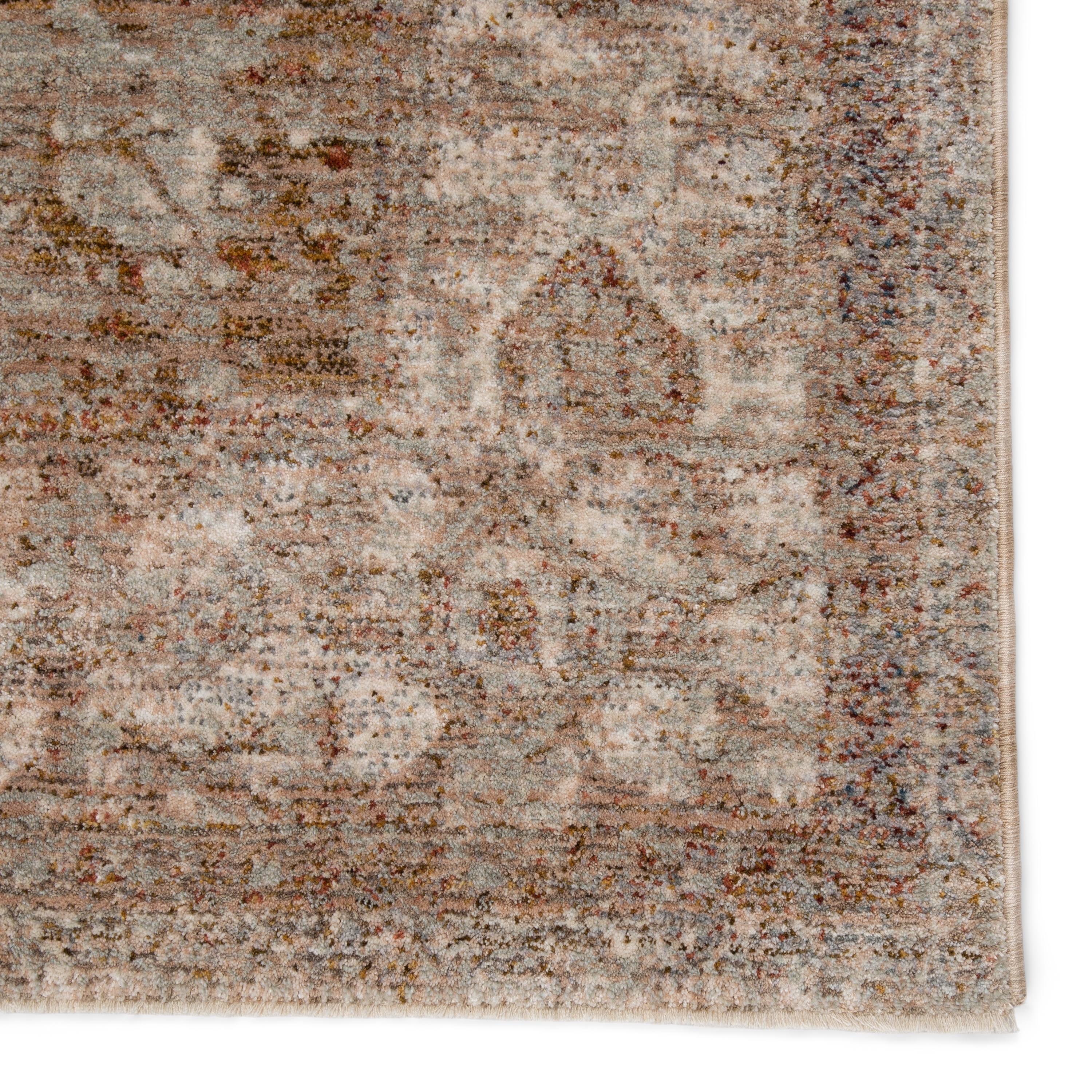 Beatty Medallion Area Rug, Tan & Rust, 8' x 10' - Image 3