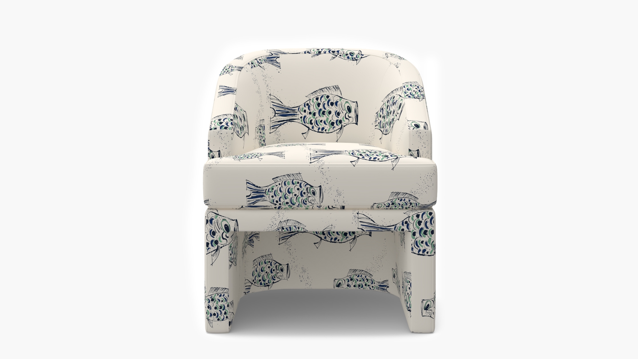 Arco Dining Chair, Canvas Sakana - Image 1