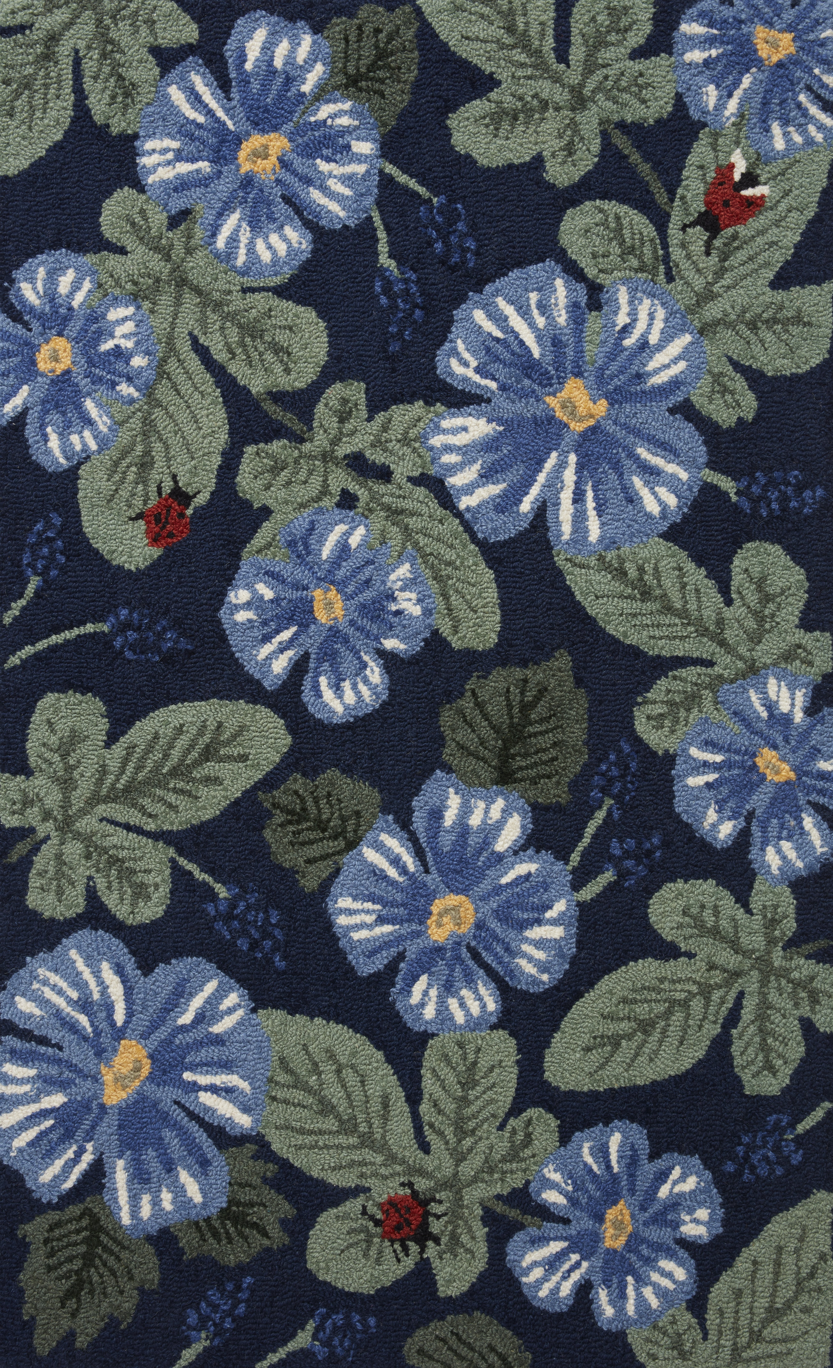 Rifle Paper Co. x Loloi Minnie Navy 2'-3" x 3'-9" - Image 0