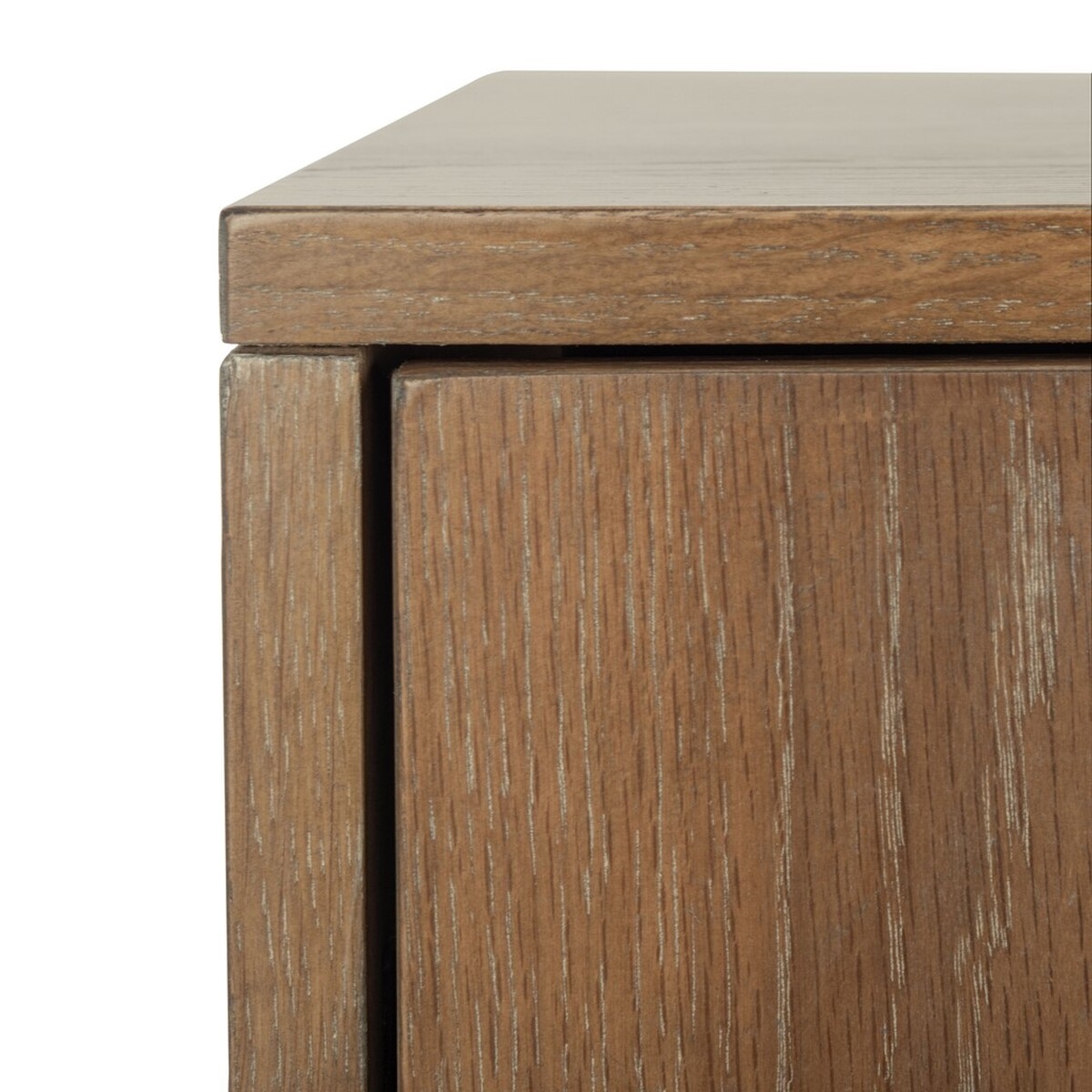 Lorna 6 Drawer Contemporary Dresser - Rustic Oak - Image 7