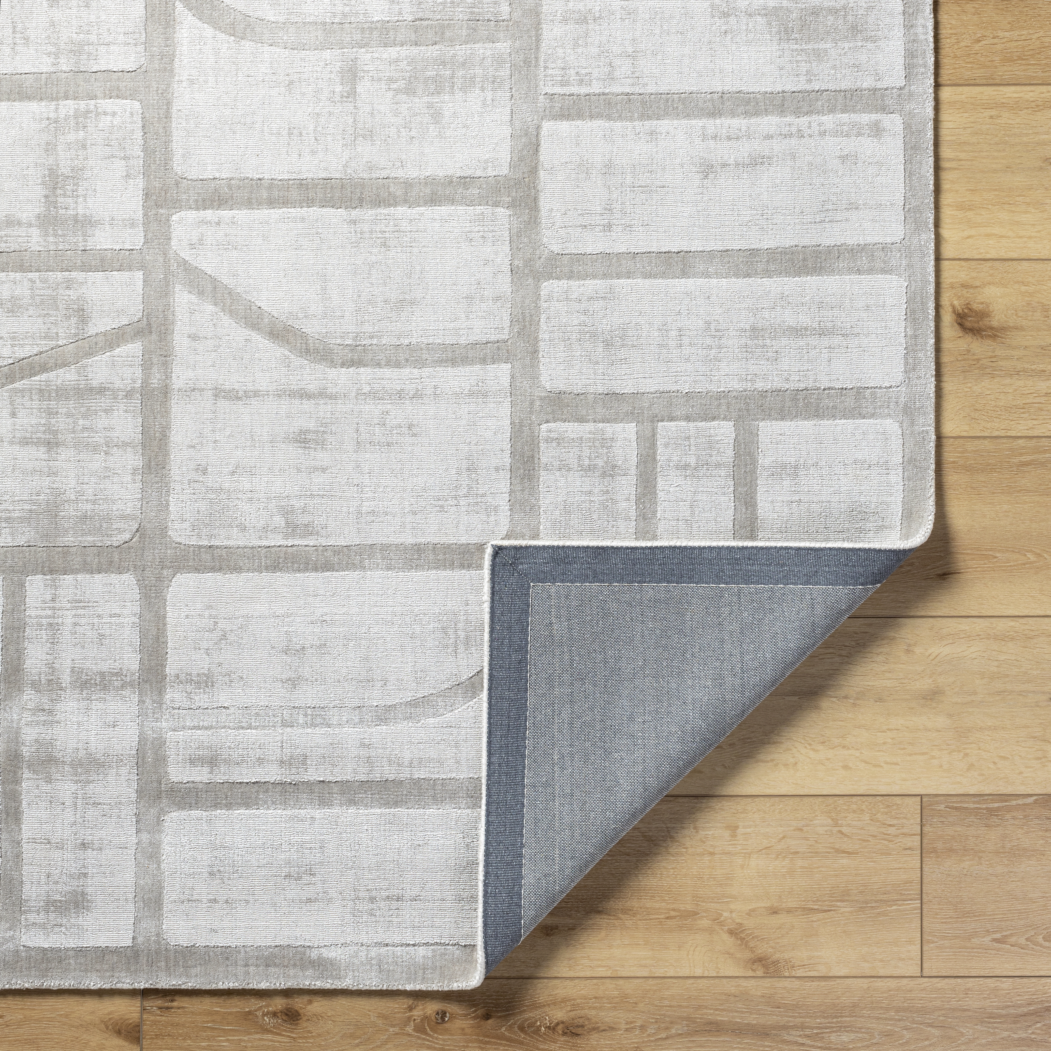 Pier Gray Indoor 5' x 7'6" Handmade Rug - Image 4