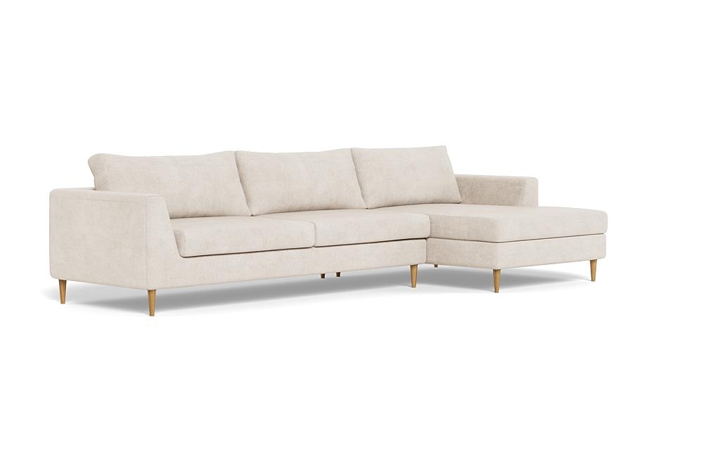 Asher 3-Seat Right Chaise Sectional - Image 1