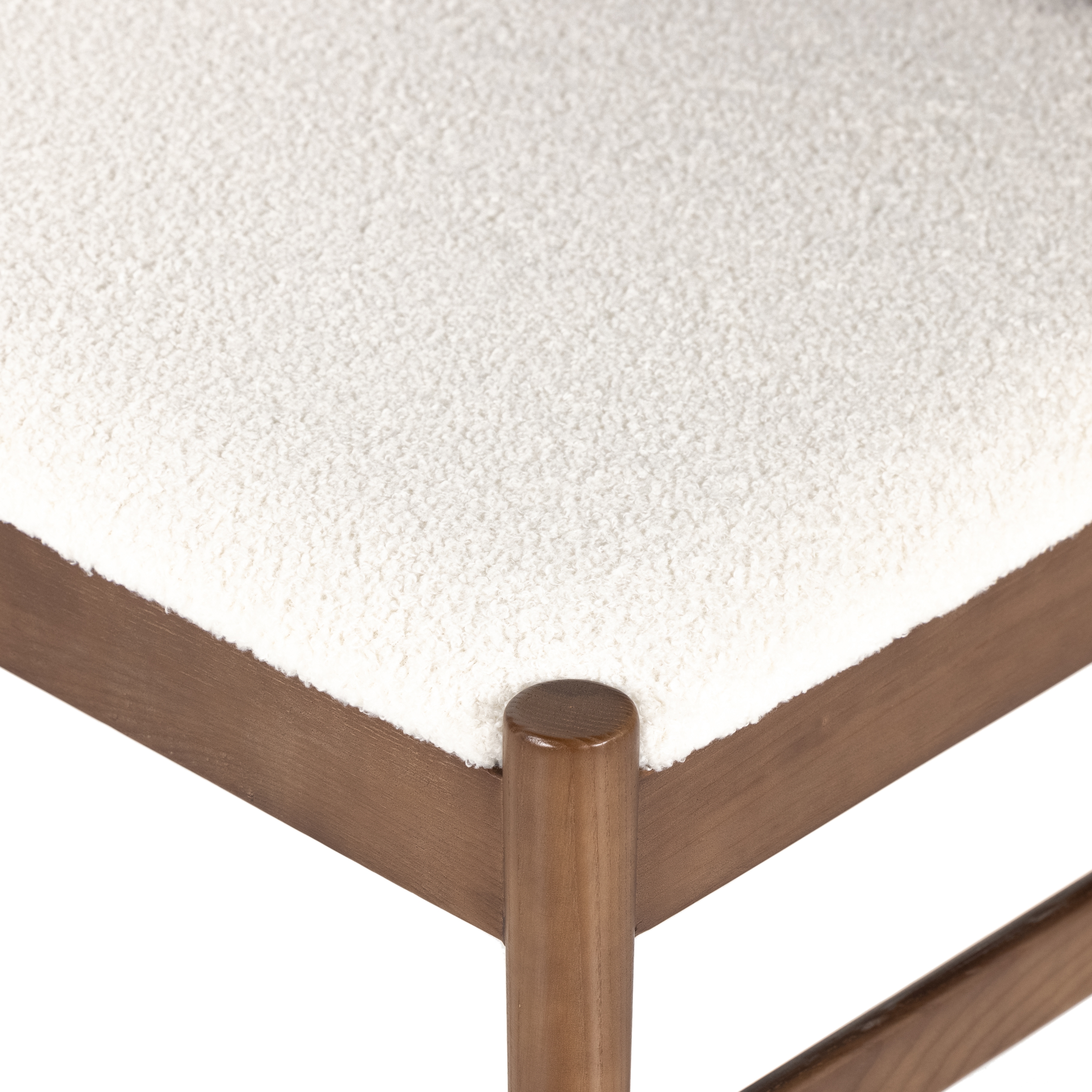 Lulu Armless Dining Chair-Espresso Lthr - Image 9