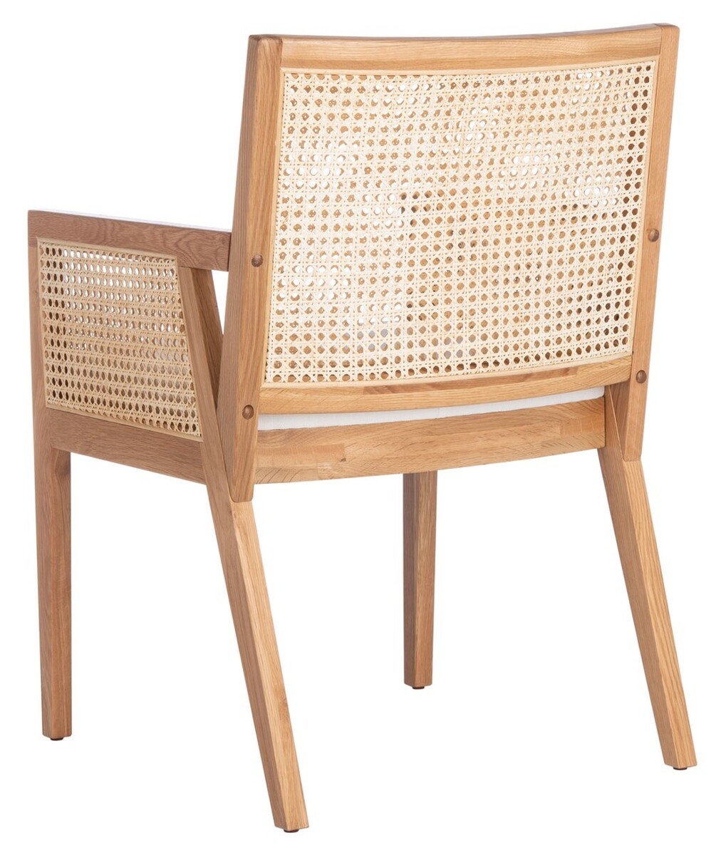 Malik Rattan Dining Chair - Natural - Image 8