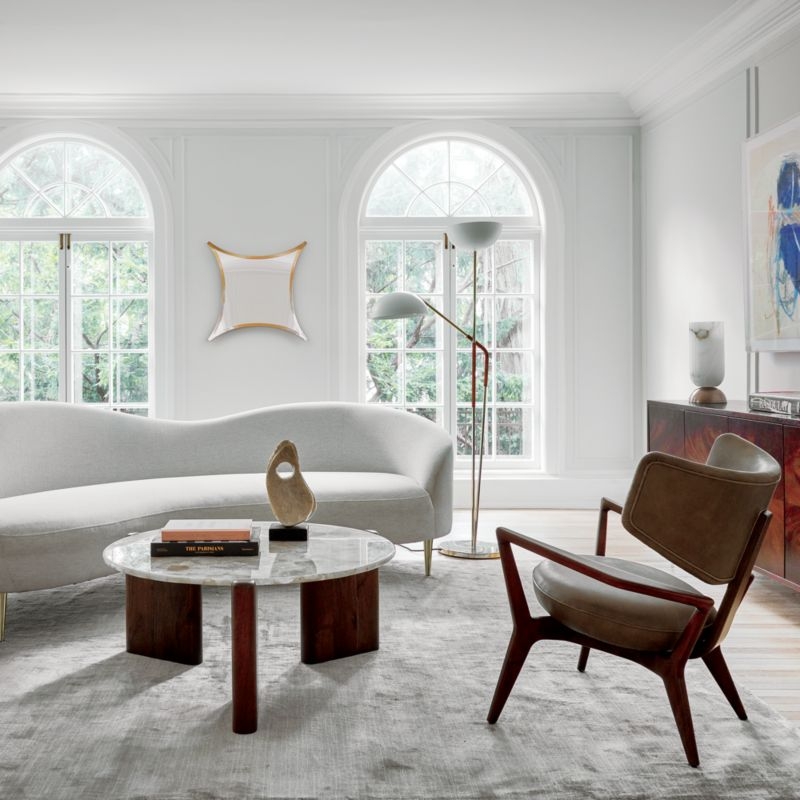 Curvo Sofa Bloce Grey by Goop - Image 1