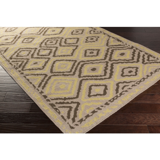 Alameda Brown Indoor 2' x 3' Handmade Rug - Image 1