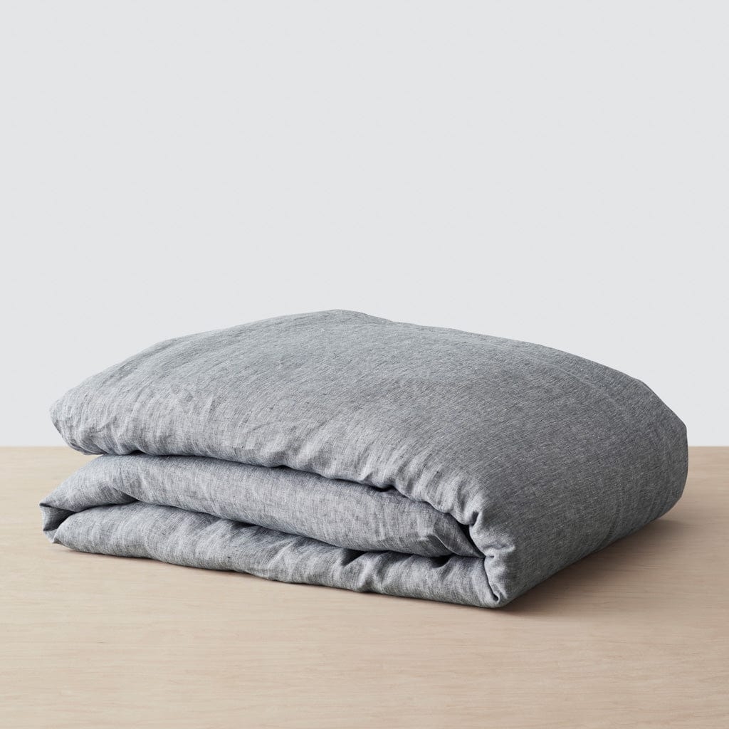 The Citizenry Stonewashed Linen Duvet Cover | Full/Queen | Duvet Only | Ivory - Image 8