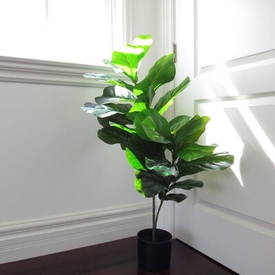 Artificial Fiddle Leaf Fig Plant in Pot - Image 0