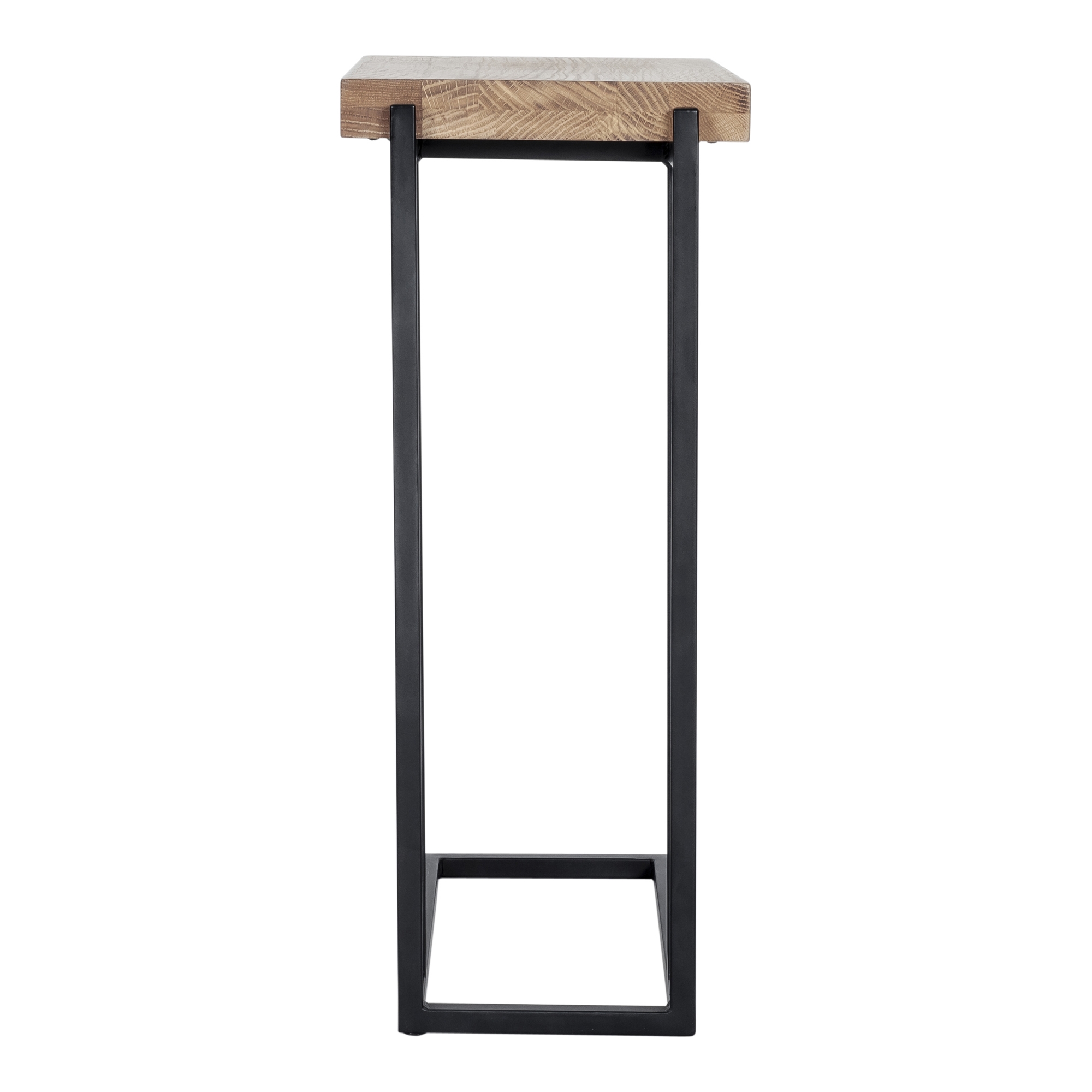 Mila C Shaped Side Table Natural - Image 4