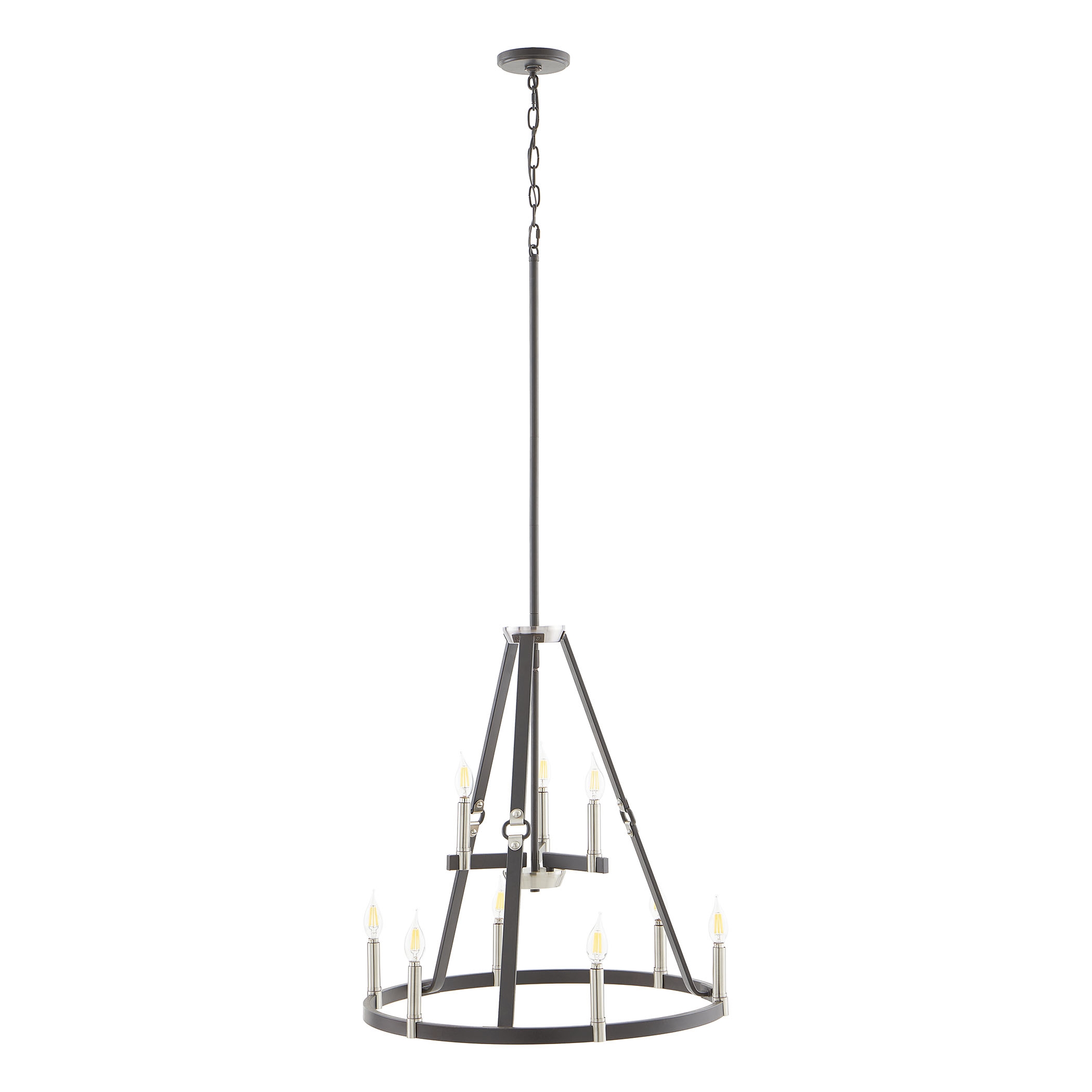 Armstrong Grove 25'' Wide 9-Light Chandelier - Espresso - Image 7
