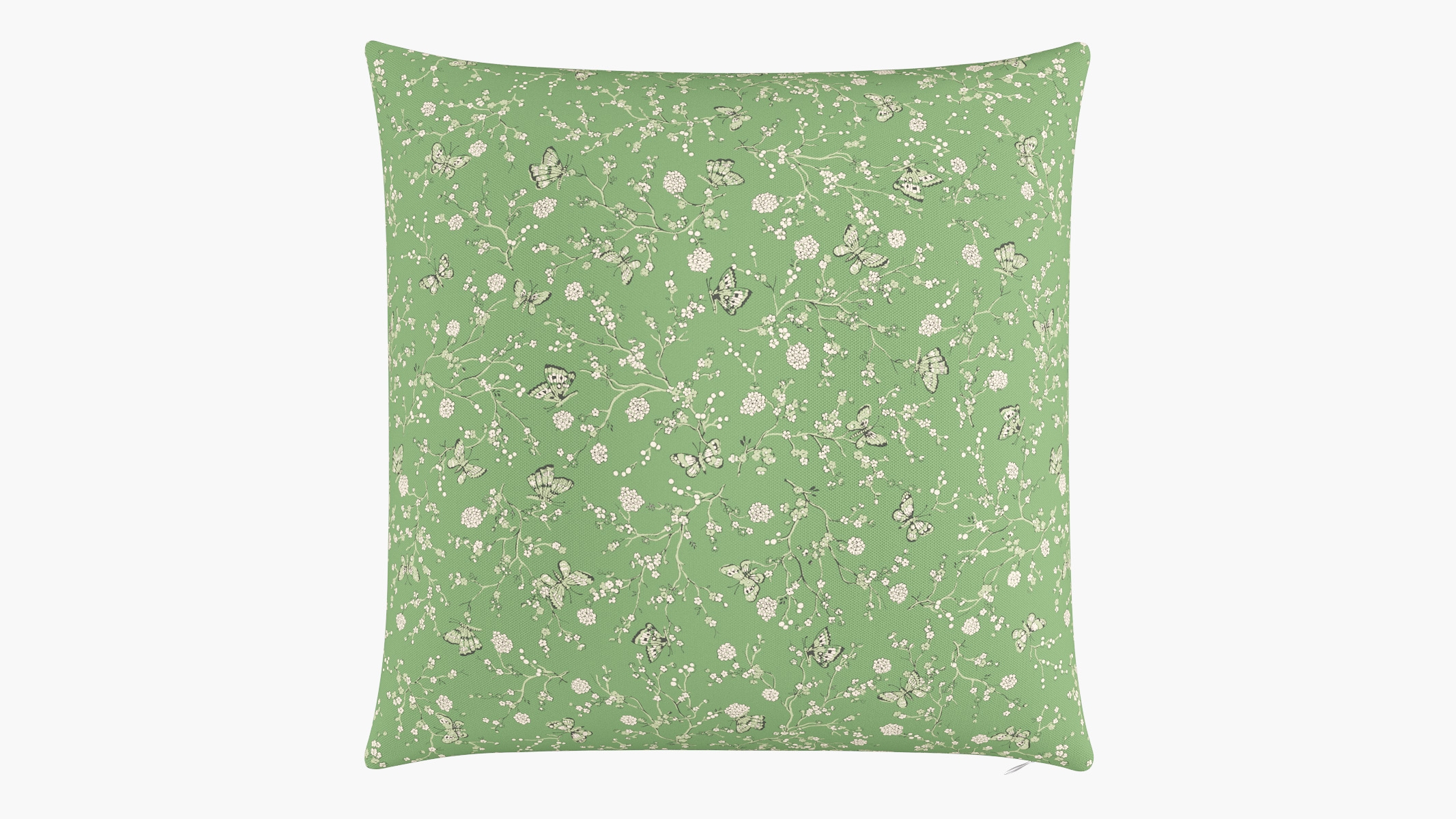 Throw Pillow 26", Kelly Mariposa, 26" x 26" - Image 0