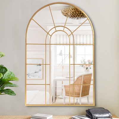 Metal Framed Accent Mirror - Image 0