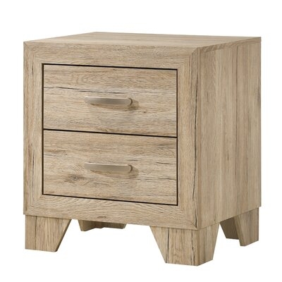 Daniela 24'' Tall 2 - Drawer Nightstand in Natural - Image 0