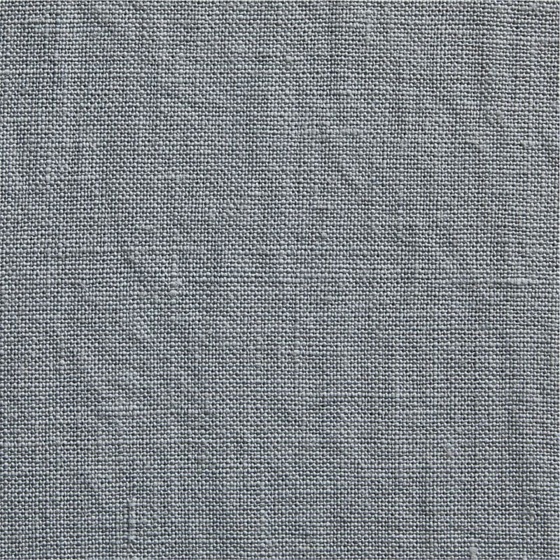 Mist Blue EUROPEAN FLAX ™-Certified Linen Window Curtain Panel 52"x84" - Image 5