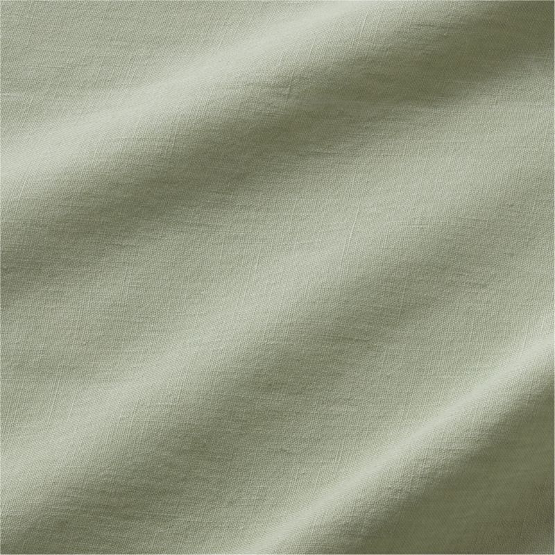 Linen Sage Queen Sheet Set - Image 1