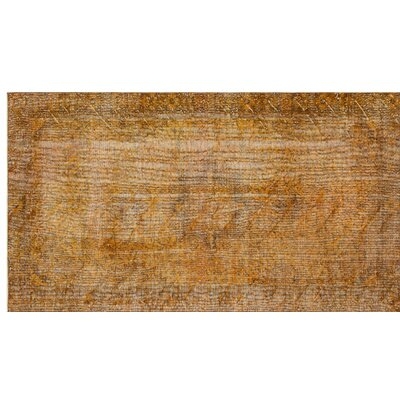 One-of-a-Kind Pollegrini Hand-Knotted 1960s Turkish Brown 5'3" x 9'1" Area Rug - Image 0