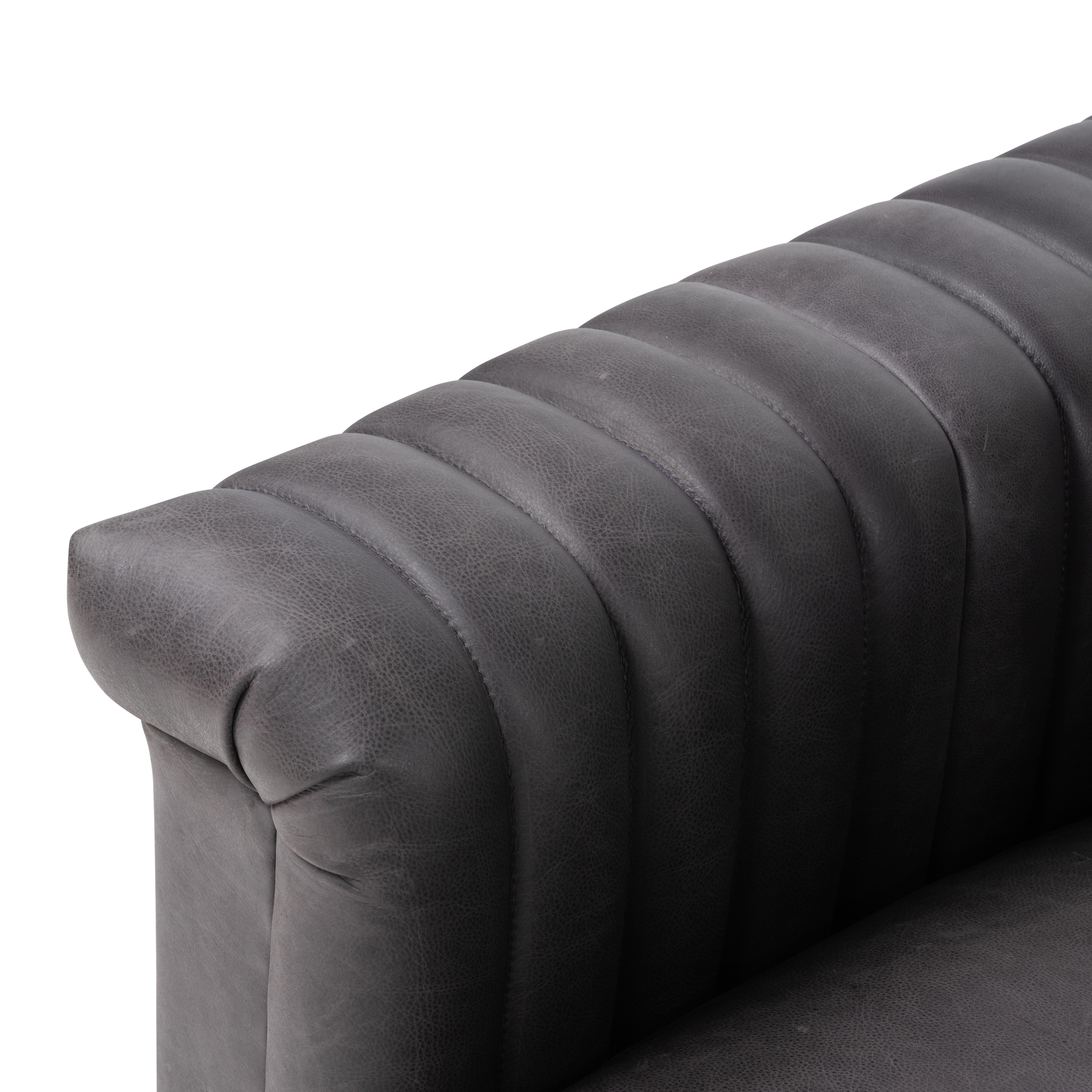 Watson Swivel Chair - Palermo Black - Image 9