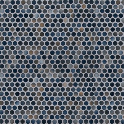 Penny Round Porcelain Mosaic Wall & Floor Tile - Image 0