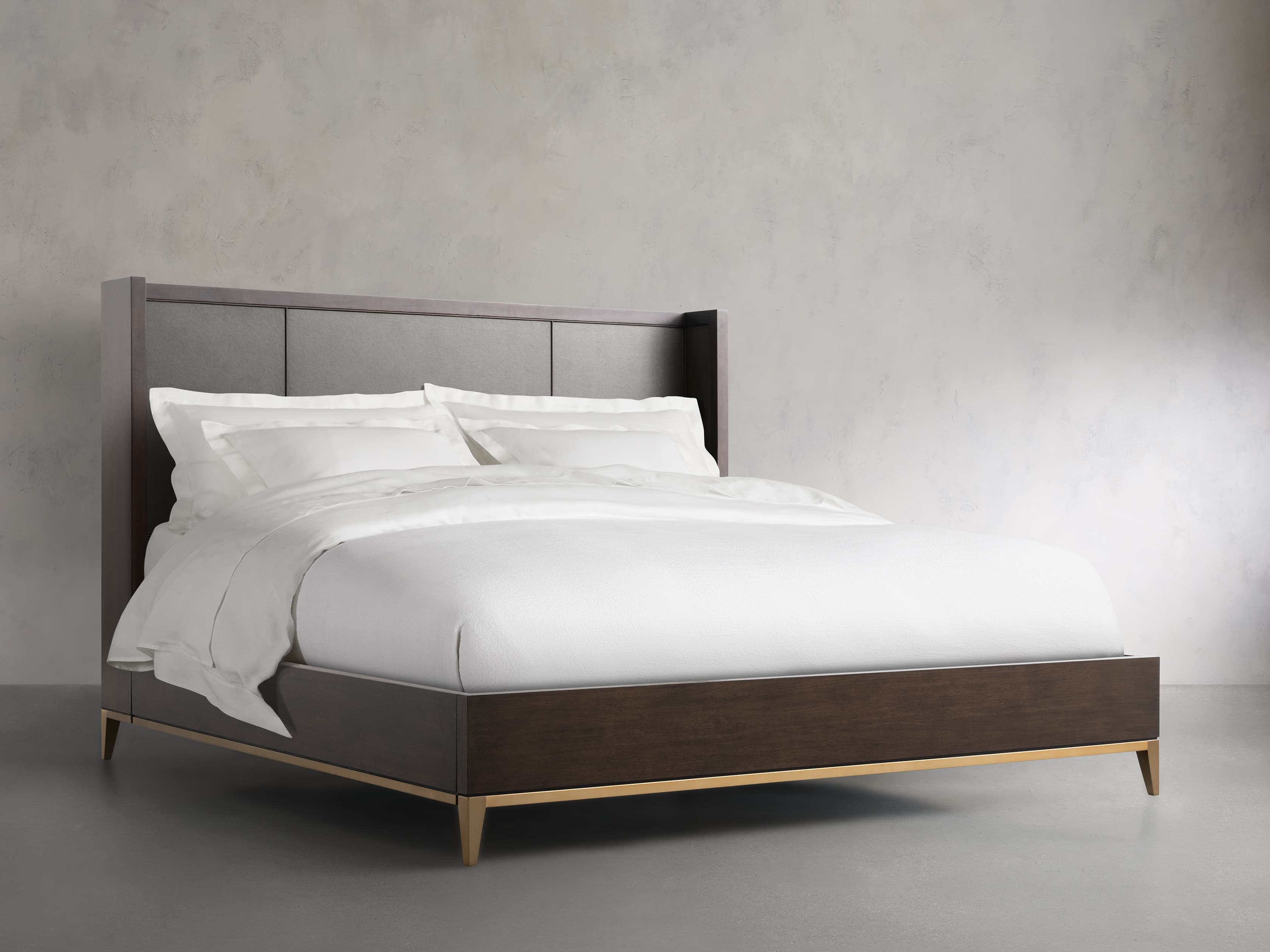 Malone Shelter Bed in Wood King Brown  Sparrow  - Image 0
