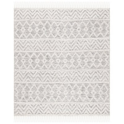 Southwestern Handmade Flatweave Wool/Cotton Beige Area Rug - Image 0