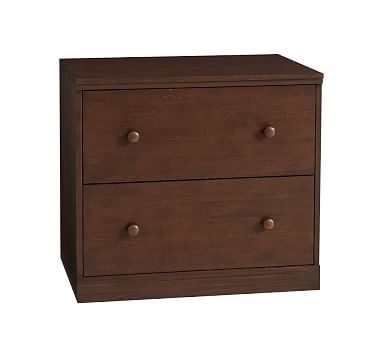 Cameron Double Drawer Base, Chocolate, Flat Rate - Image 0