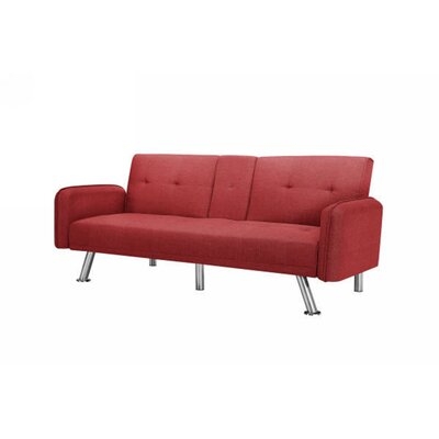 Cierah 75" Square Arm Sleeper Twin Size Sofa Bed - Image 0