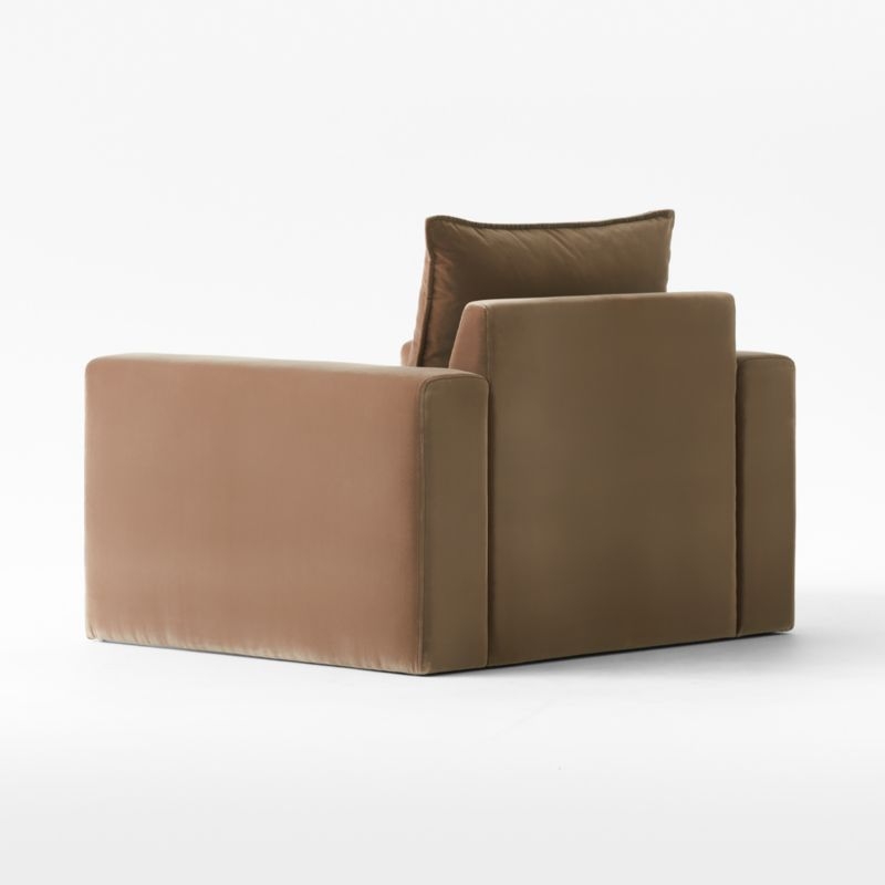 Camden Rye Velvet Chair - Image 4