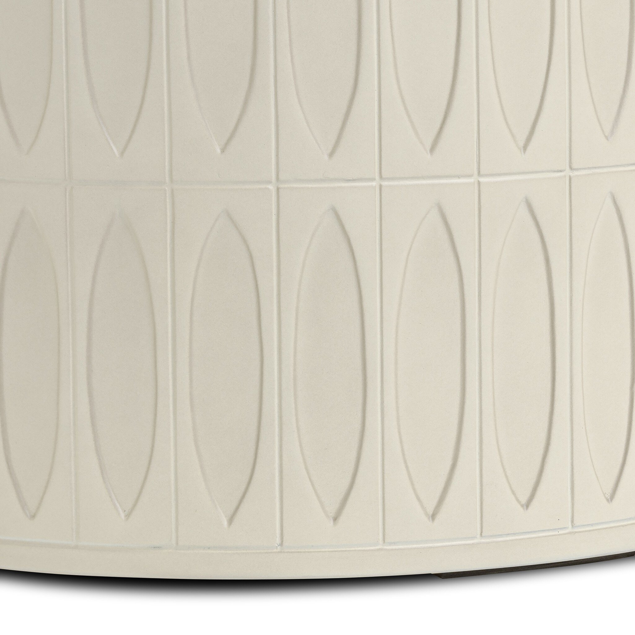 Colorado End Table - White Concrete - Image 8