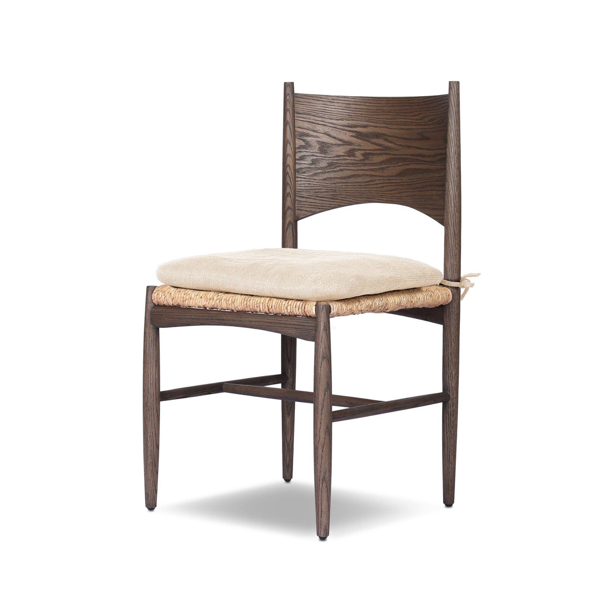 Jovan Dining Chair With Cushion - Savile Flax - Image 1