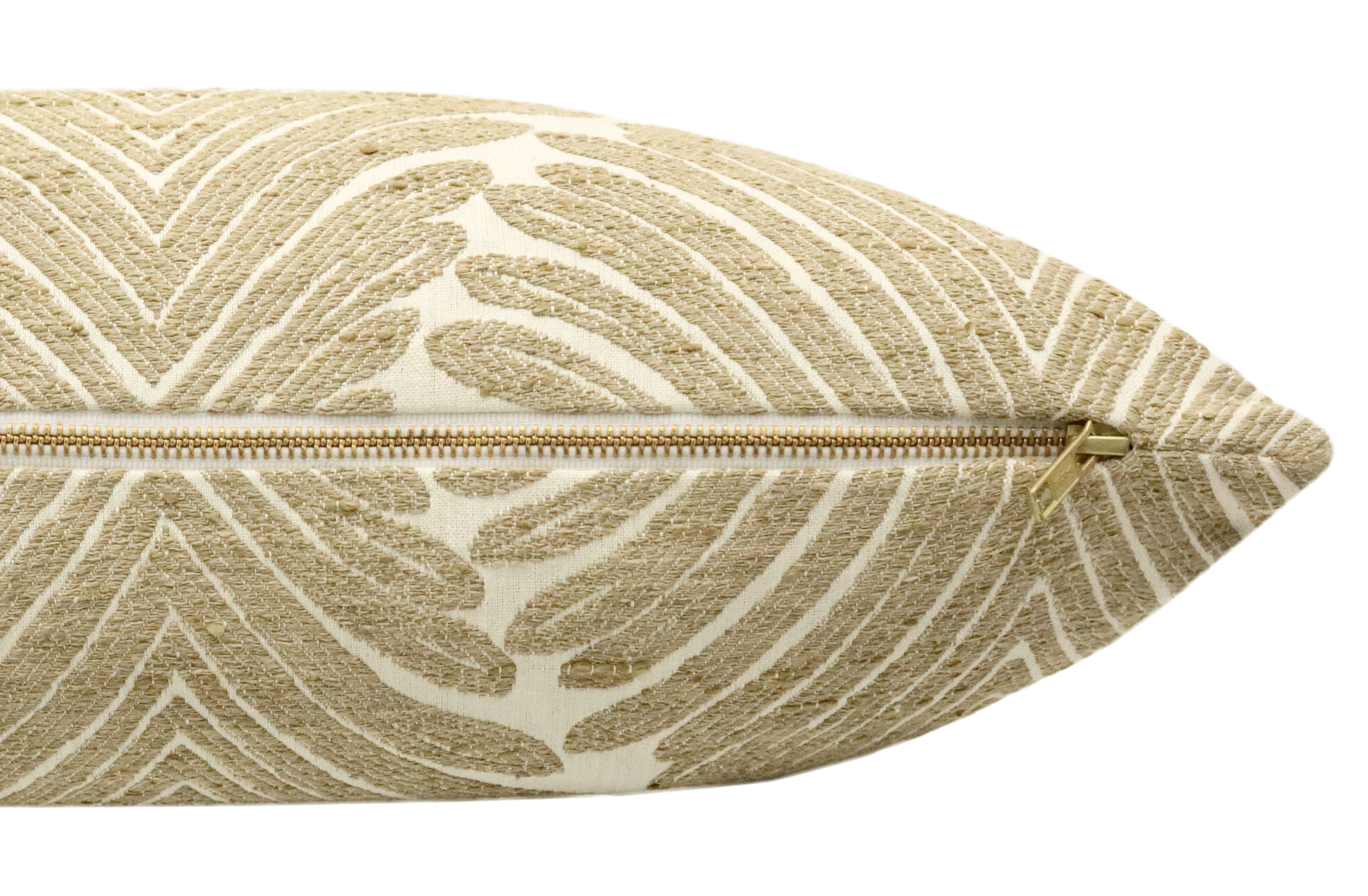 THE XL LUMBAR :: MUSGROVE CHENILLE // NATURAL - XL LUMBAR 14" X 48" - Image 3