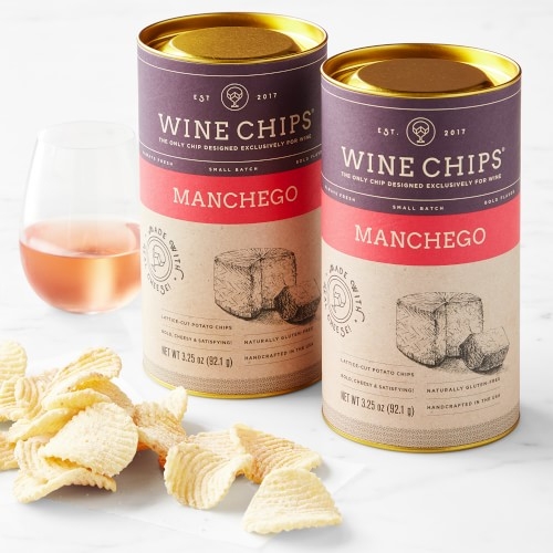 Wine Chips Manchego, Set of 2 - Image 0