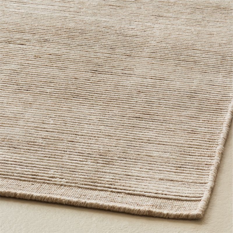 Leera Handloomed Warm White Performance Area Rug 5'X8' - Image 2
