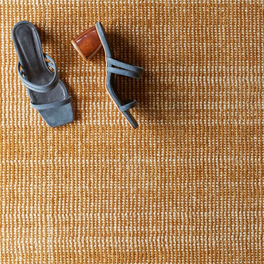 The Citizenry Artha Handwoven Striped Accent Rug | 3' x 5' | Mustard - Image 10