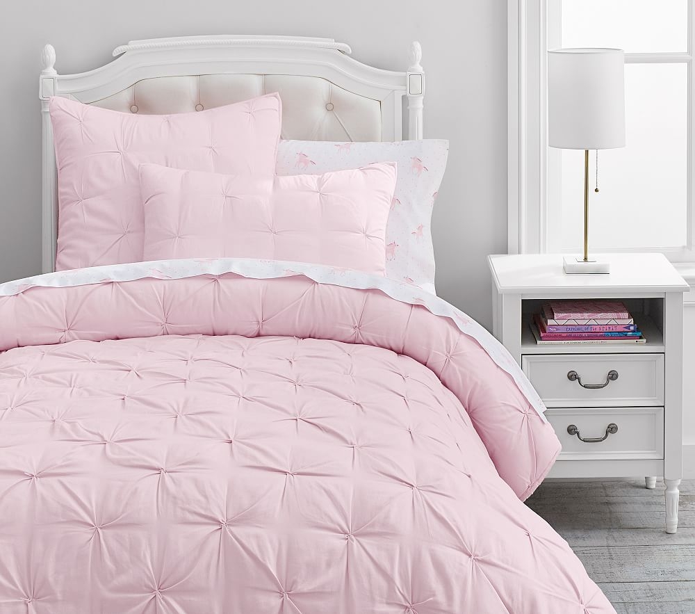 Audrey Quilt, Twin Bedding Set, Pink - Image 0