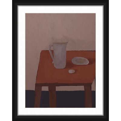 'Vintage Table' - Picture Frame Painting Print - Image 0