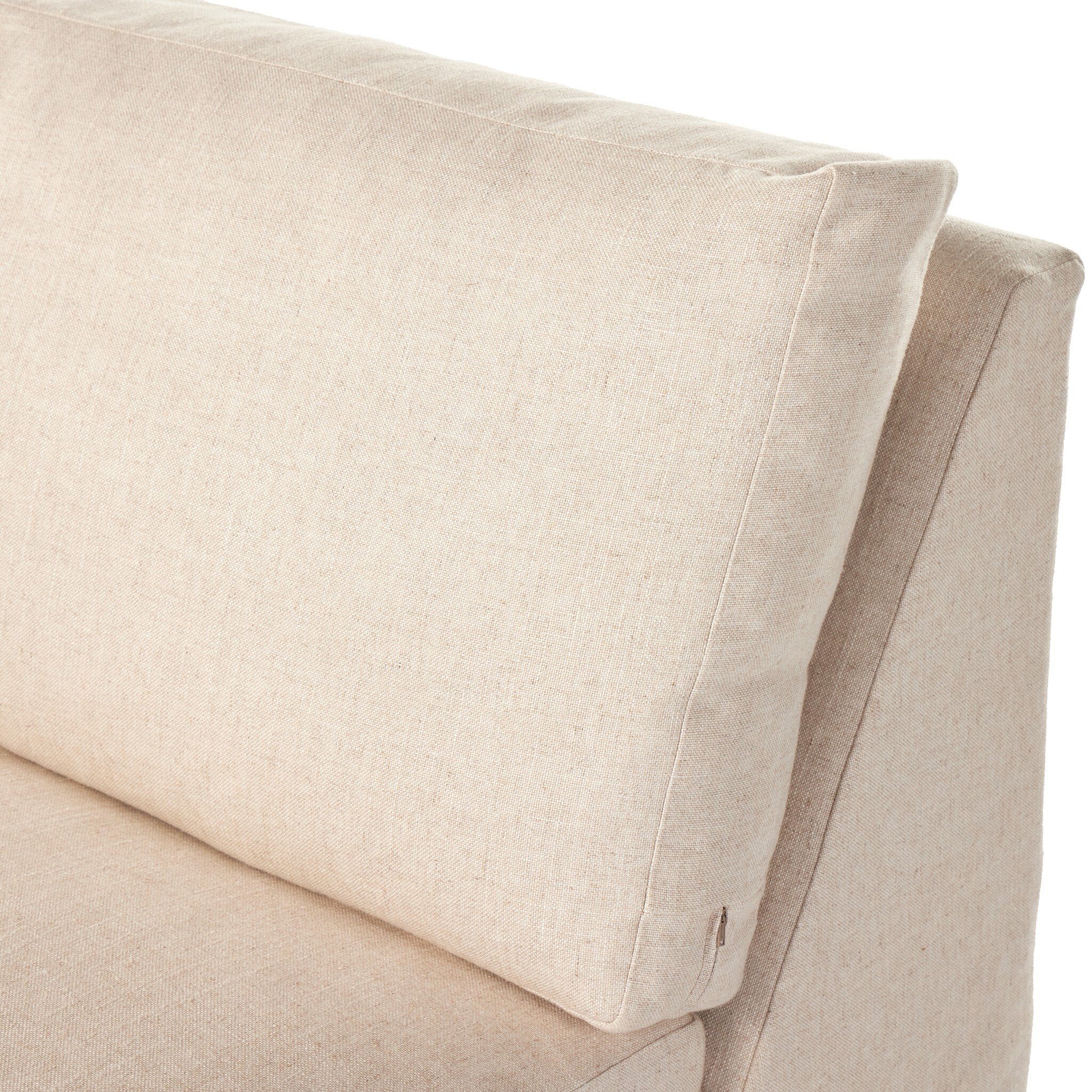 Build Your Own: Delray Slipcover Sectional - Evere Creme - Image 7