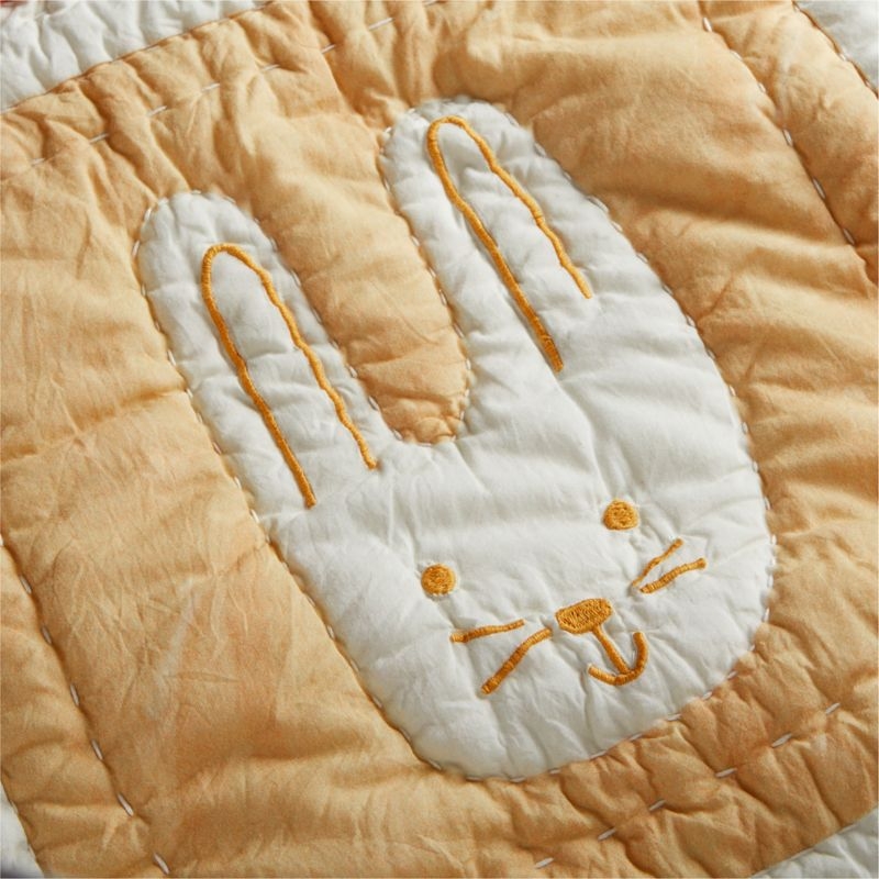 Forest Animals Organic Cotton Baby Crib Quilt - Image 3