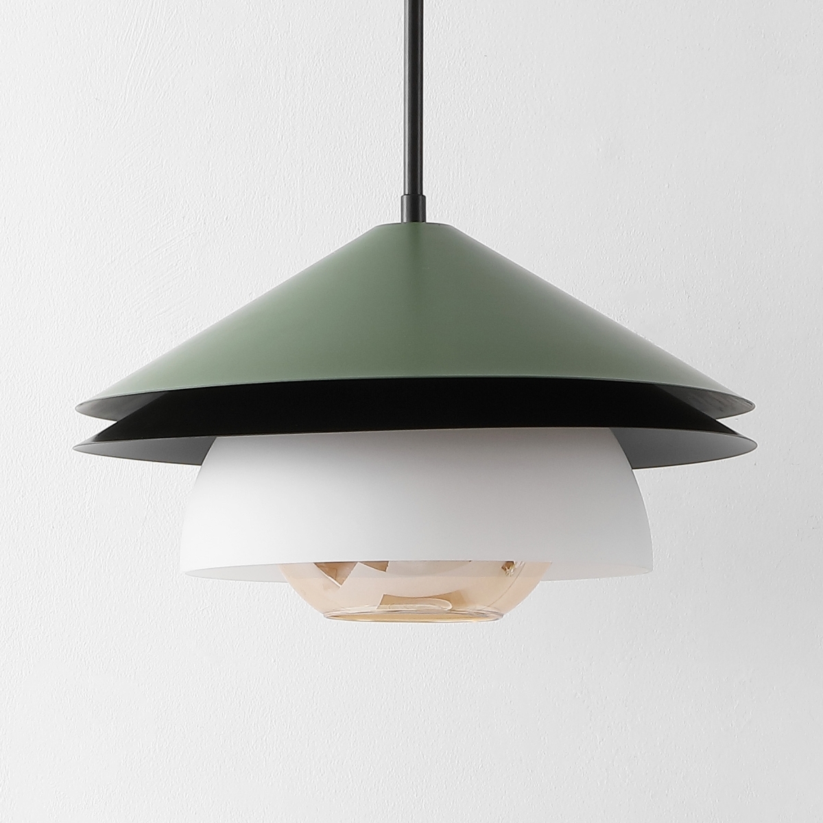 Jalen 16.75 Inch Pendant - Green - Image 1