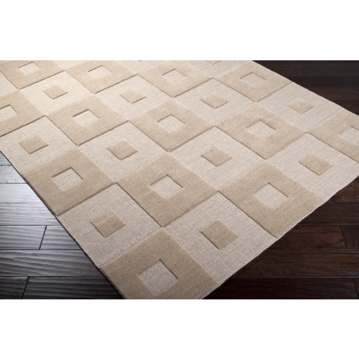 Indus Valley Beige Indoor 2' x 3' Handmade Rug - Image 1