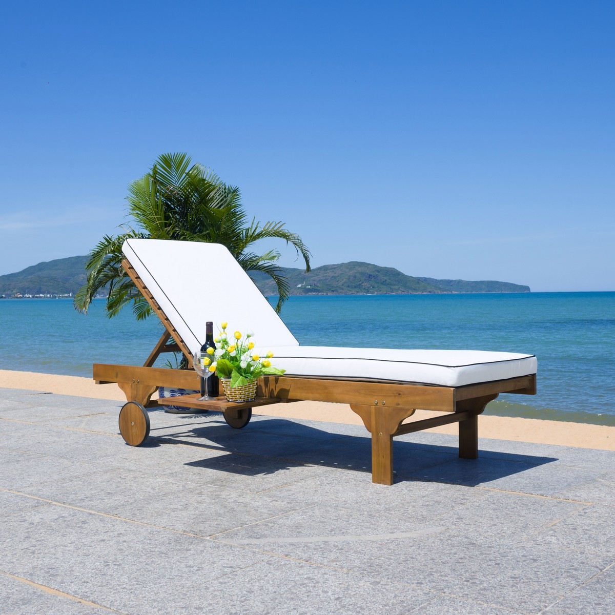 Newport Lounge Chair - Natural/Beige - Safavieh - Image 9