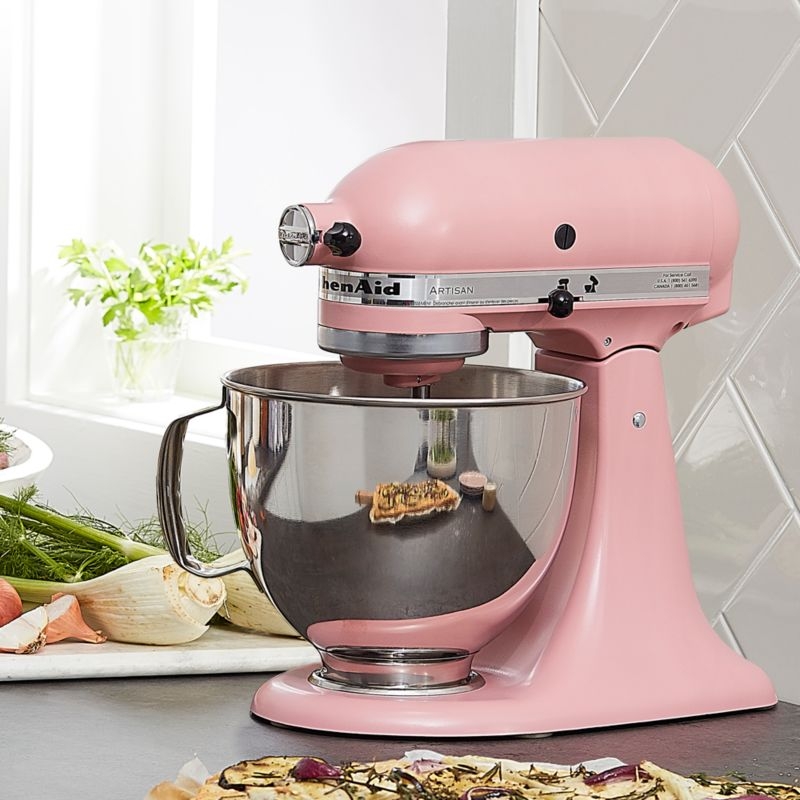 KitchenAid ® Artisan ® Series Matte Dried Rose 5-Quart Tilt-Head Stand Mixer - Image 3