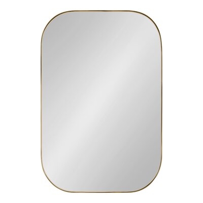 Decorative Framed Wall Mirror 20X30 Gold - Image 0