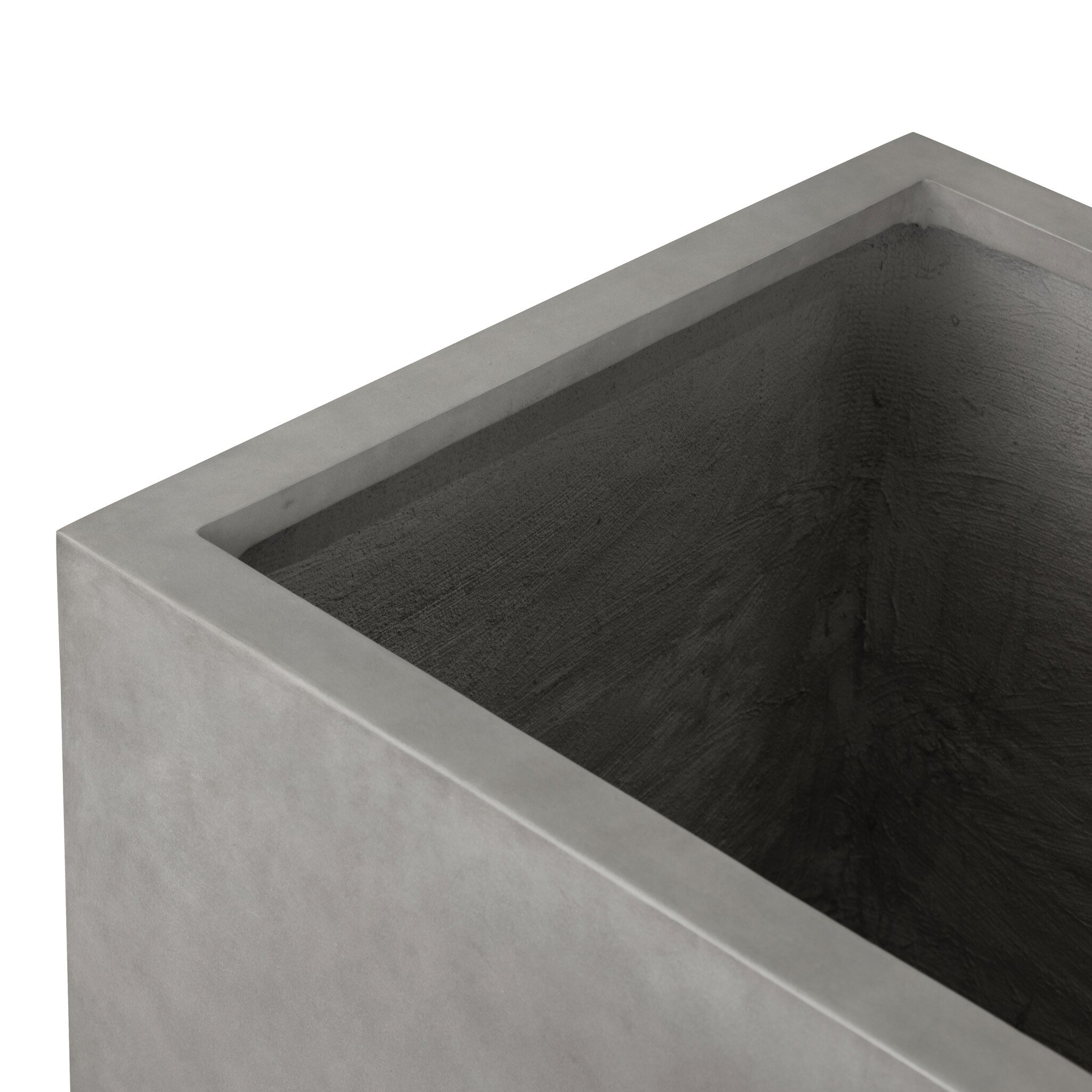 Kiro Planter - Natural Grey Concrete - Image 1